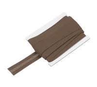 sourcing map 3/4 Inch Single Fold Bias Tape Cotton Continuous Bulk Bias Tape for Sewing, Seaming Quilting Hemming Binding Crafts Simple Packaged (Coffee Gray 10 Yards)