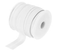sourcing map 3/4 Inch Single Fold Bias Tape Cotton Continuous Bulk Bias Tape for Sewing, Seaming Quilting Hemming Binding Crafts (White 25 Yards)