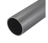 sourcing map 3.5 Inch PVC Rigid Tube Round Pipe Hardware Tubing 81.4mm ID 90mm OD 350mm Light Grey High Impact for Water Pipe Cable Sleeve