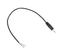 sourcing map 3.5mm Male Jack to Bare Wire Open End Replacement,0.5m | 26AWG TRS 2 Pole,Stereo 1/8" Mono Jack to Bare Wire,41mm for Earphone Headphone Cable Repair