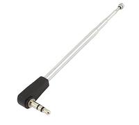 sourcing map 3.5mm Male Port 4 Section Telescope FM Radio Antenna 23cm Long for Mobile Cell Phone