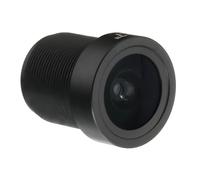 Sourcing Map 3.6mm 3MP F2.0 FPV Wide Angle Security Camera Lens M12 Threaded Dia for IP Camera, Black