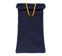 sourcing map 3.7x7Inch Faraday Pouch for Car Keys RFID 5G Anti-Theft Key Fob Protector Signals Blocker Blocking Pouch Bag Case Cage Sleeve for Signal Blocking Privacy Protection, Blue