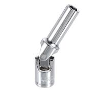sourcing map 3/8" Drive Universal Joint Socket 9mm CR-V Metric 6-Point Rotation Swivel Flex Socket