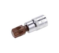 sourcing map 3/8" Drive x T60 Torx Bit Socket, S2 Steel Bits CR-V Sockets 38mm Length Use with Ratchet Wrench, Slide Bar, Extension Rod