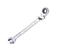 sourcing map 3/8 Inch Flex-Head Ratcheting Combination Wrench SAE 72 Teeth 12 Point Ratchet Box Ended Spanner Tools, Cr-V