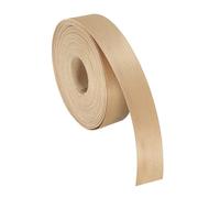 sourcing map 3.8cm x 15m Wood Veneer Edge Banding, Pre-Glued Flexible Beech Edging Strips, Iron on with Hot Melt Adhesive Wood Tape for Cabinet Repair and Furniture Restoration