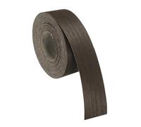 sourcing map 3.8cm x 8m Wood Veneer Edge Banding, Pre-Glued Flexible Eucalyptus Edging Strips, Iron on with Hot Melt Adhesive Wood Tape for Cabinet Repair and Furniture Restoration