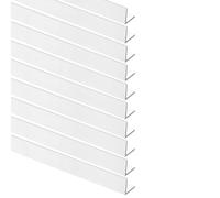 sourcing map 3.94 Inch Aluminum Angle Stock,19/32"x19/32"x3/64" Silver Angle Aluminum 6061, T6 Temper Mill Stock for DIY Projects, Industrial Building Construction, Pack of 10
