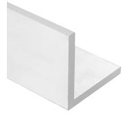 sourcing map 3.94 Inch Aluminum Angle Stock,3-5/32"x3-5/32"x15/64" Silver Angle Aluminum 6061, T6 Temper Mill Stock for DIY Projects, Industrial Building Construction