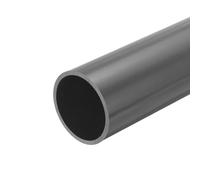 sourcing map 3 Inch PVC Rigid Tube Round Pipe 67.8mm ID 76mm OD 500mm Light Grey High Impact for Water Pipe, Crafts, Decoration, Cable Sleeve