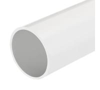 sourcing map 3 Inch PVC Rigid Tube Round Pipe Tubing Hardware Tubing 67.8mm ID 75mm OD 330mm/13 White High Impact for Water Pipe