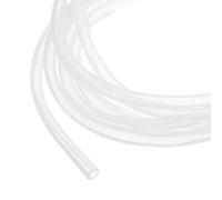 sourcing map 3 m Split Silicone Cable Sleeve Tubing, ID 6mm Clear Split Silicone Tube Cord Organizer Wire Shielding Sheathing Wrap for USB Charge Power Cord Audio Video Cable