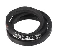 Sourcing Map 3 Pack A29 1/2 Classic Wrapped V-Belt, 31" Outside Circumference, Black