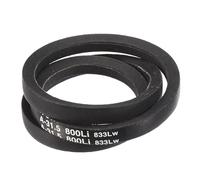 Sourcing Map 3 Pack A31 1/2 Classic Black V-Belt, 33" Outside Circumference, Industrial Rubber V-Belt