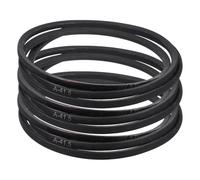 sourcing map 3 Pack A41 1/2 Classic Wrapped V-Belt, 43" Outside Circumference Wrapped Industrial Rubber V-Belt A Profile V-Belt for Industrial Machinery Equipment, Black