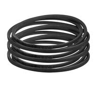 sourcing map 3 Pack A83 1/2 Classic Wrapped V-Belt, 85" Outside Circumference Wrapped Industrial Rubber V-Belt A Profile V-Belt for Industrial Machinery Equipment, Black