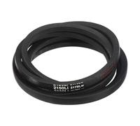 sourcing map 3 Pack A84 1/2 Classic Wrapped V-Belt, 87" Outside Circumference Wrapped Industrial Rubber V-Belt A Profile V-Belt for Industrial Machinery Equipment, Black