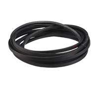 sourcing map 3 Pack B-120 Classic Wrapped V-Belt, 123" Outside Circumference Wrapped Industrial Rubber V-Belt B Profile V-Belt for Industrial Machinery Equipment, Black