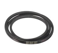 sourcing map 3 Pack B88 Classic Wrapped V-Belt, 91" Outside Circumference Wrapped Industrial Rubber V-Belt B Profile V-Belt for Industrial Machinery Equipment, Black