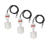 sourcing map 3 Pack PP Float Switch M10 Plastic Liquid Level Sensor, Fish Tank Water Float Controller Sensor Switch with 45cm Rod for Smart Toilet Solar Tank Pool Pump Liquid Control