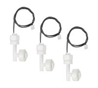 sourcing map 3 Pack PP Float Switch M12 Plastic Liquid Level Sensor, Fish Tank Water Float Controller Sensor Switch with 40cm Rod for Smart Toilet Solar Tank Pool Pump Liquid Control