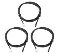 sourcing map 3 Pcs 10K NTC Thermal Sensor Probe,Epoxy Sensitive Temperature Sensor Probe 39.4 Inch Digital Thermometer Extension Cable Temp Sensor for Electrical Appliances