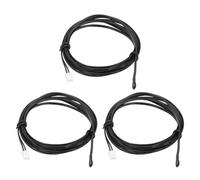 sourcing map 3 Pcs 10K NTC Thermal Sensor Probe,Epoxy Sensitive Temperature Sensor Probe 78.7 Inch Digital Thermometer Extension Cable Temp Sensor for Electrical Appliances