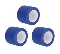 sourcing map 3 Pcs 2 Inch Wide 14 Yards Dark Blue Masking Tape Painters Tape Rolls for Home Office Commercial Contractor Clean Drip-Free Painting Wide Crepe Paper