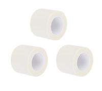 sourcing map 3 Pcs 2 Inch Wide 14 Yards White Masking Tape Painters Tape Rolls for Home Office Commercial Contractor Clean Drip-Free Painting Wide Crepe Paper