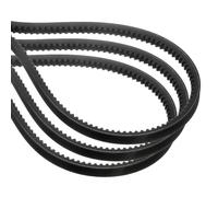 sourcing map 3 Pcs AX63 EPDM V-Belt, Raw Edge Cogged Industrial Rubber V Belt 1/2" Width x 63" Inside Circumference