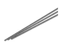 sourcing map 3 Pcs Carbon Fiber Rod, 5mm x 400mm Matte Pole Rod for RC Plane DIY Tool Wing Tube Quadcopter Arm