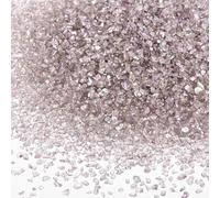 sourcing map 3 Pcs Crushed Glass for Resin Art, 50g Irregular Metallic Chunky Chips Small Broken Crushed Glass Glitter Pieces for Crafts DIY Vase Filler Jewelry Making Decor, Pink Purple