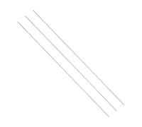 sourcing map 3 Pcs GR5 Titanium Round Rod, 1.6mm Dia 356mm Length Metal Solid TC4 Titanium Alloy Round Bar Rod Stock for DIY Craft Model Plane Cars Ship Metal Working