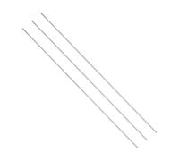 sourcing map 3 Pcs GR5 Titanium Round Rod, 3mm Dia 356mm Length Metal Solid TC4 Titanium Alloy Round Bar Rod Stock for DIY Craft Model Plane Cars Ship Metal Working