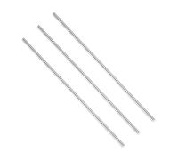 sourcing map 3 Pcs GR5 Titanium Round Rod, 5mm Dia 102mm Length Metal Solid TC4 Titanium Alloy Round Bar Rod Stock for DIY Craft Model Plane Cars Ship Metal Working