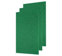 sourcing map 3 Pcs Green Glitter Acrylic Sheets 1/8" Thickness 12" x 8" Glossy PMMA Fluorescent Plastic Sheets Extruded Translucent Blanks for DIY Art Crafting Laser Cutting & Engraving