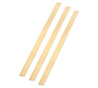 sourcing map 3 Pcs H62 Brass Flat Bar Stock, 0.12"x0.37"x8" Square Metal Solid Brass Bars for Knife Making DIY Handicrafts Architectural Decoration Industry Thermal Conductivity
