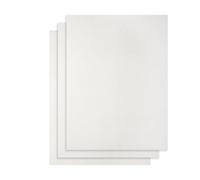 sourcing map 3 Pcs Heat Resistance Oven Liners, 12 x 16 Inch Non-Stick Oven Liners for Baking, Cooking, Grilling and Frying, Easy to Clean, White