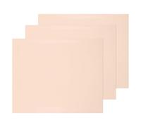 sourcing map 3 Pcs Heat Transfer Vinyl Roll, 12" x 10" HTV Iron on Vinyl PU HTV Sheets for t Shirts Sports Clothing Garments Heat Press Machine, Nude Pink