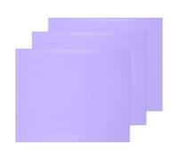 sourcing map 3 Pcs Heat Transfer Vinyl Roll, 12" x 10" HTV Iron on Vinyl PU HTV Sheets for t Shirts Sports Clothing Garments Heat Press Machine, Purple