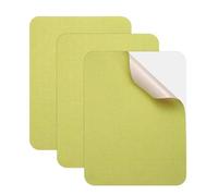 sourcing map 3 Pcs Repair Patches 20.5 x 28cm/8.1 x 11 Inch Self Adhesive Linen Repair Patches, Waterproof Repair Patches for Down Jacket, Tent, Sleeping Bag, Car Seats (Light Green)