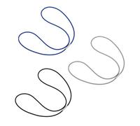 sourcing map 3 Pcs Rubber Bands, Fits 13-30 Gallon Trash Can Large Rubber Bands for Trash Cans Garbage Can Rubber Bands Multifunction Bands, 26 Inch, Black,Blue,Gray