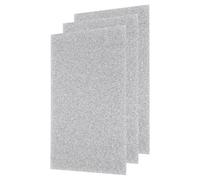 sourcing map 3 Pcs Silver Glitter Acrylic Sheets 1/8" Thickness 12" x 8" Glossy PMMA Fluorescent Plastic Sheets Extruded Translucent Blanks for DIY Art Crafting Laser Cutting & Engraving