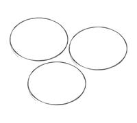 sourcing map 3 Pcs Tungsten Wire, 99.95% High Purity Tungsten Wire 0.02mm Dia x 2 Meter Length Tungsten Filament Metal Coil for Light Bulb Production Electronics Industry