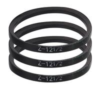 sourcing map 3 Pcs Z-12 Z Type V-belt 318mm/12.52" Inner Length x 0.39" Width x 0.24" Height, Z-type Closed-Loop Rubber Transmission Belt