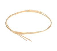 sourcing map 3 Rolls Bamboo Strips for Weaving, 0.12" x 10ft Basket Weaving Supplies Wicker Repair Kit 0.4mm Thick Thin Bamboo Strips for Basket Making DIY Crafts Furniture Chandelier