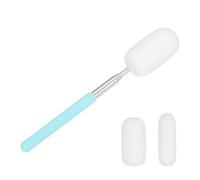 sourcing map 3 Size 27.5" Telescoping Sponge Stick Kit 2cm/3cm/4cm W Retractable Ceramic Clay Sponge Replacement for Pottery Tool Removing Excess Water from Tall and Narrow Pottery, Blue