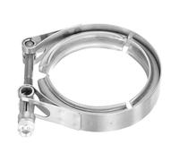 sourcing map 3" V Band Clamp 304 Stainless Steel for Exhaust Systems Downpipe Exchange Exhaust Accessories, Adjustment Range 76mm / 2.99inch