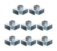 sourcing map 3-Way Gazebo Brackets Kit, Rectangle Corner Bracket Woodworking DIY Post Base Kit for 1.6" x 3.1" Lumber for Outdoor Patio Gazebo Log Cabins (8 Pack)